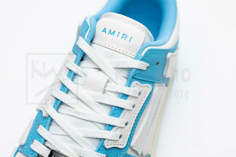 amiri skel top low powder blue