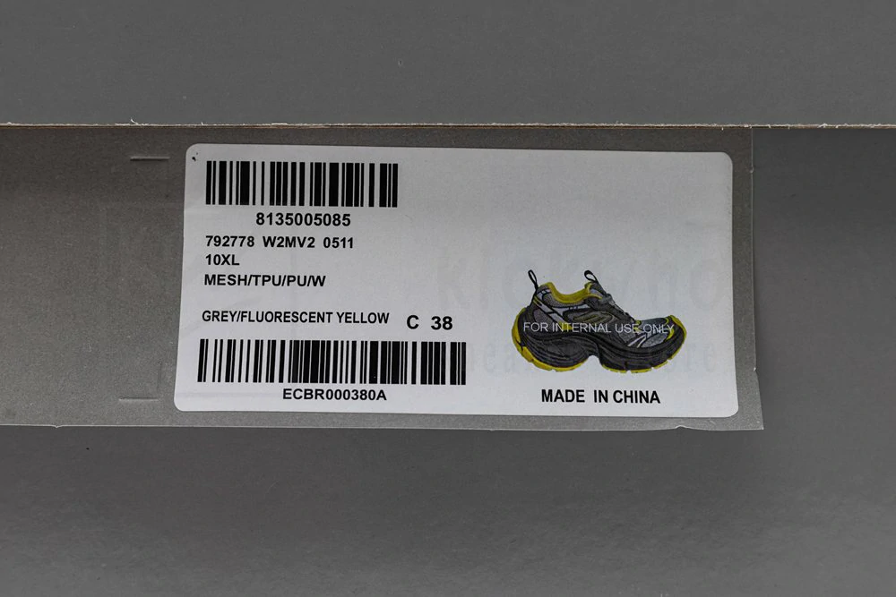 balenciaga 3xl sneaker grey yellow