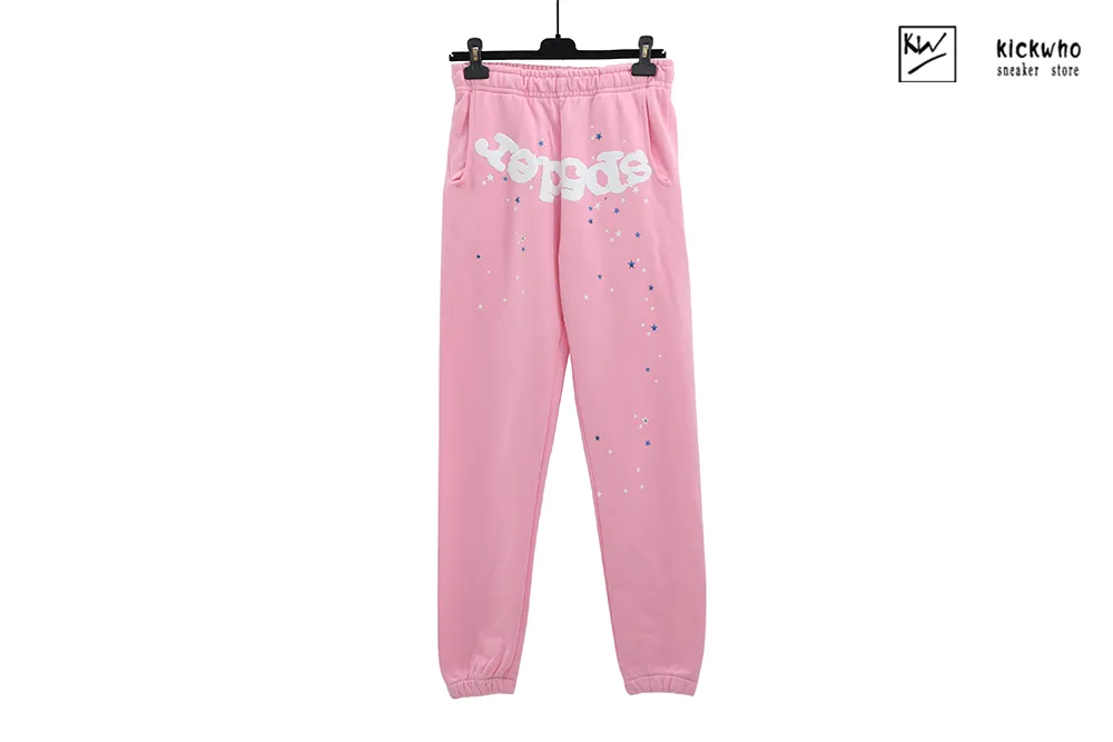 sp5der atlanta suit pants pink