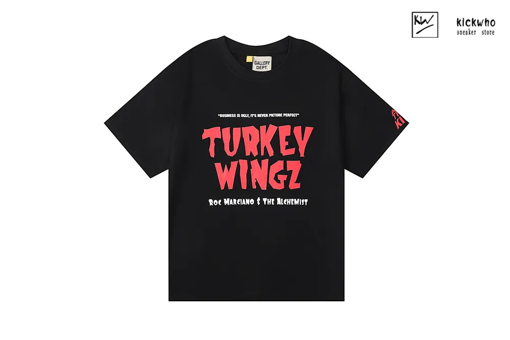 gallery dept turkey t-shirt black