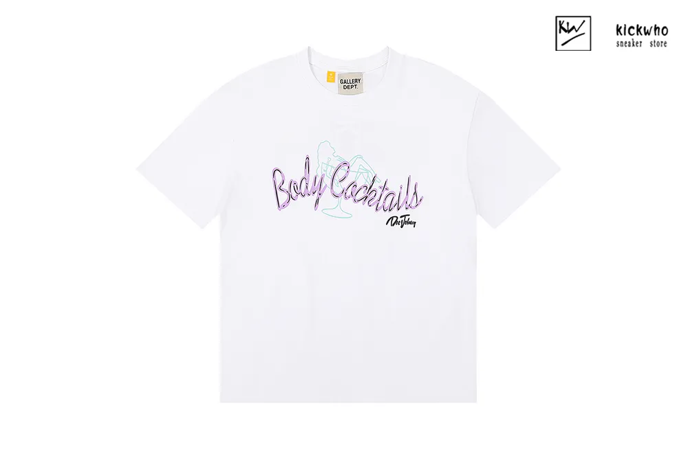 gallery dept body cocktails t-shirt white