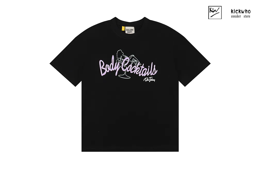 gallery dept body cocktails t-shirt black