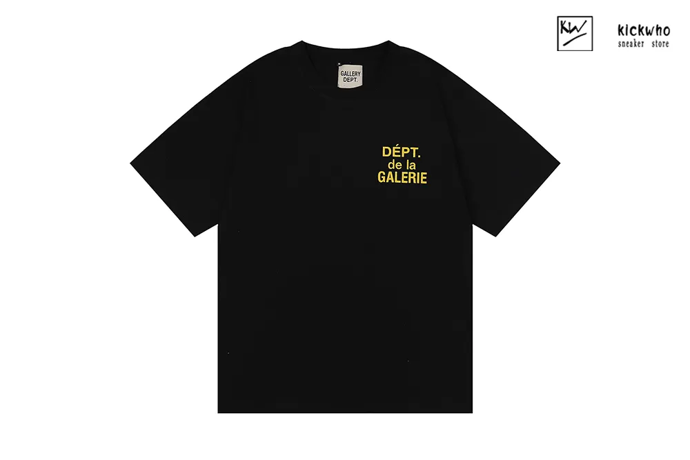 gallery dept french alphabet t-shirt black