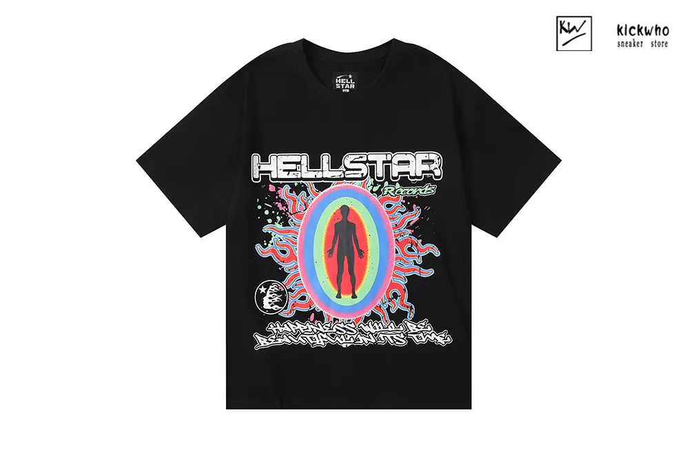 hellstar human body traversal t-shirt black