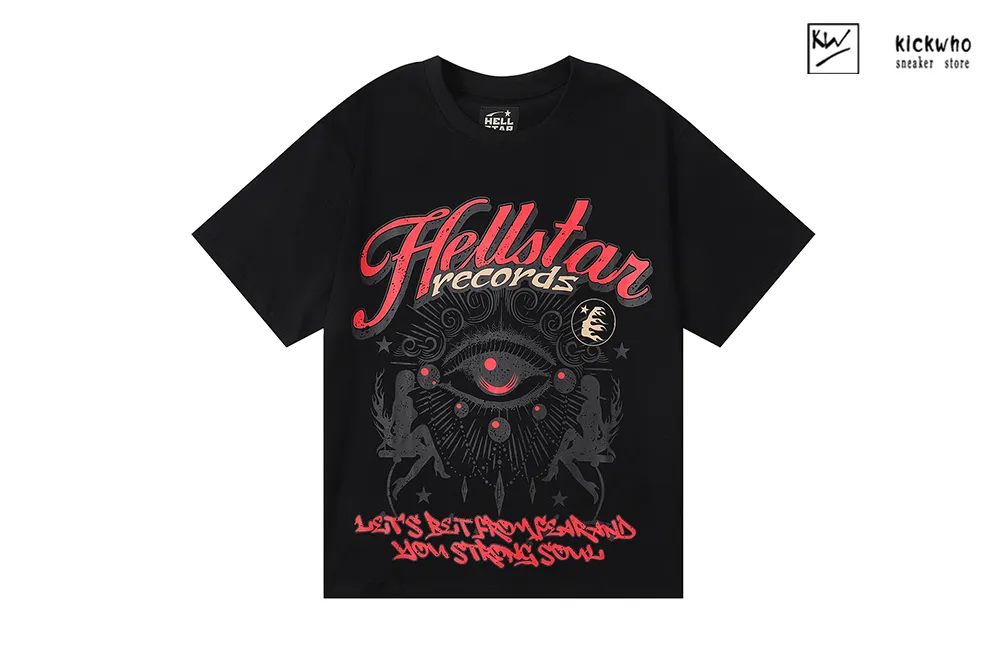 hellstar alien gaze t-shirt black