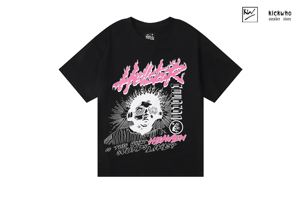 hellstar shocking boy t-shirt black