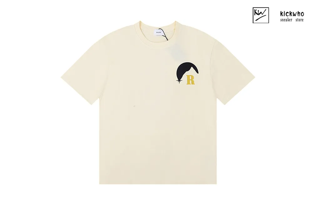 rhude moonlight t-shirt beige