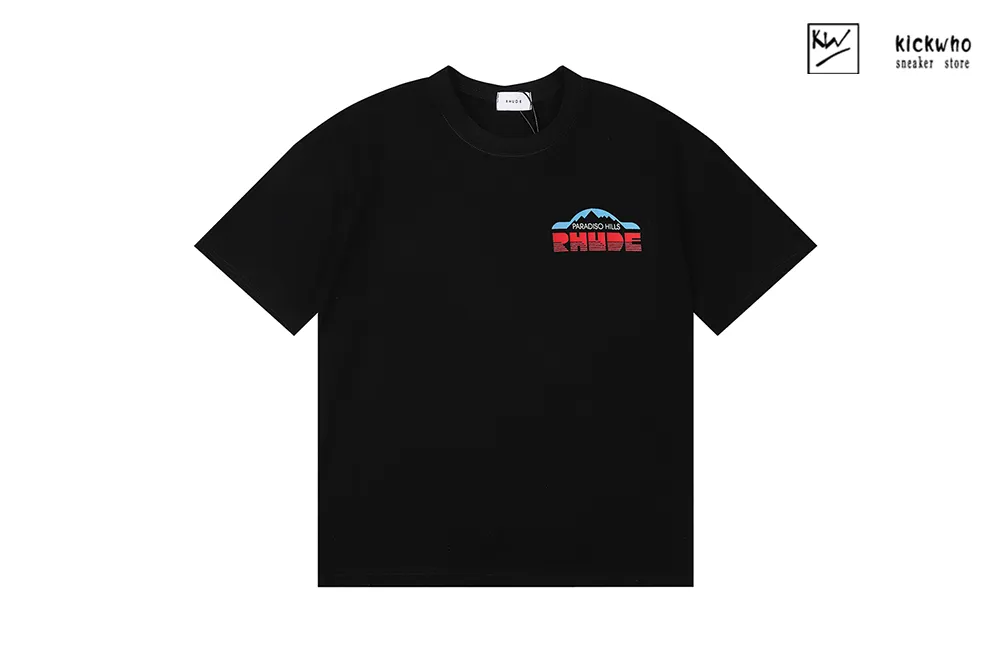 rhude paradiso rally t-shirt black