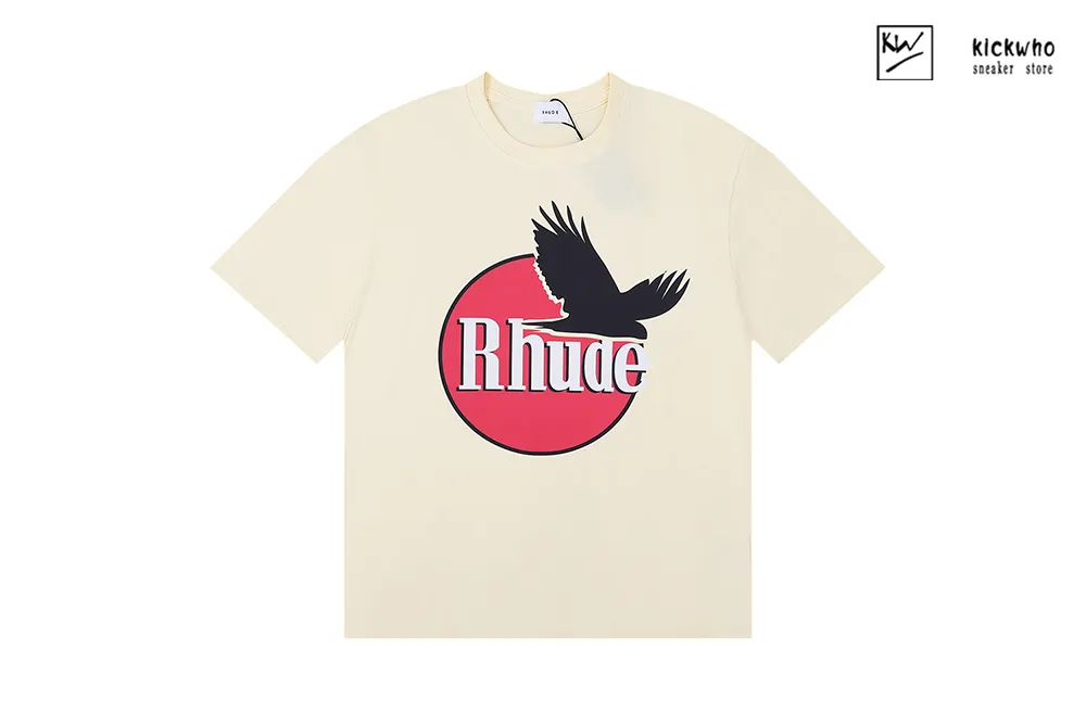 rhude dove of peace t-shirt beige