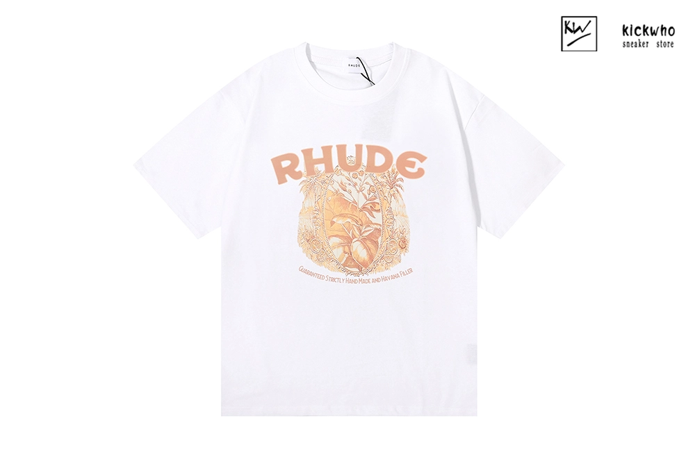 rhude herb t-shirt white