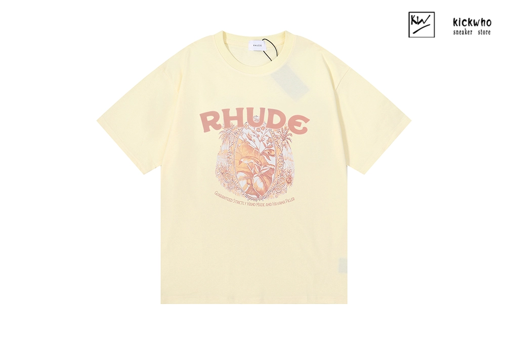 rhude herb t-shirt beige