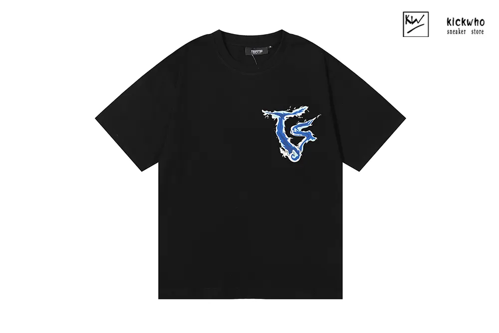 trapstar creative logo t-shirt black