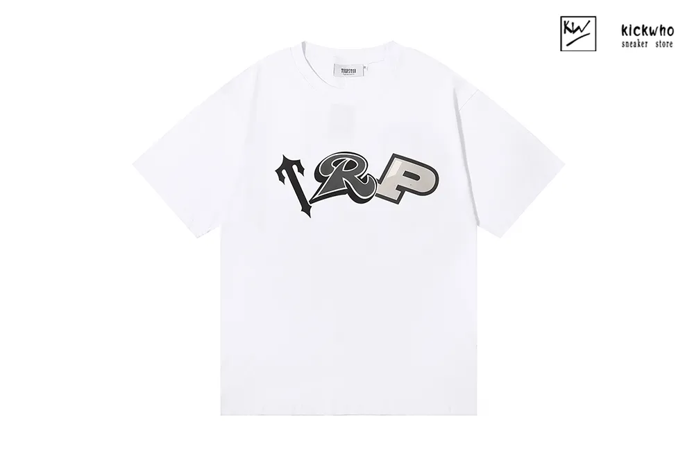 trapstar &quottrp&quotlogo t-shirt white