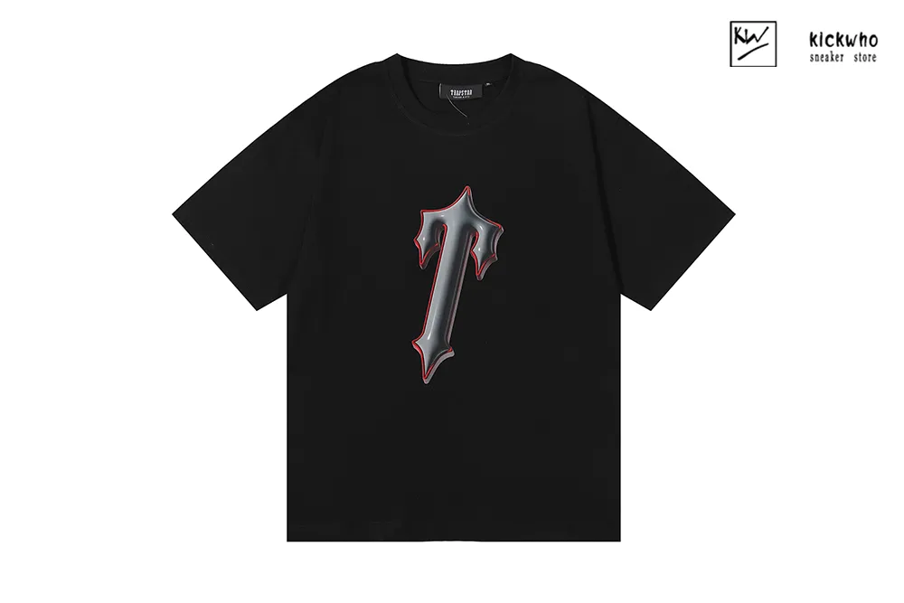 trapstar big &quott&quott-shirt black