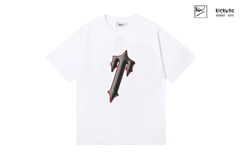 trapstar big &quott&quott-shirt white