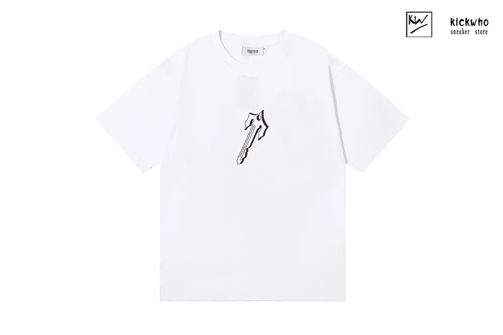 trapstar key t-shirt white