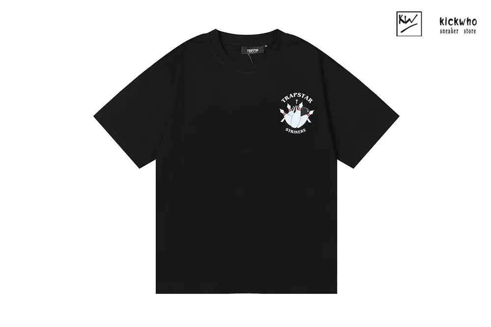 trapstar bowling t-shirt black