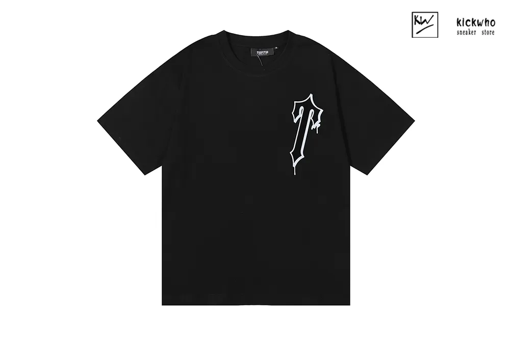 trapstar classic logo t-shirt black