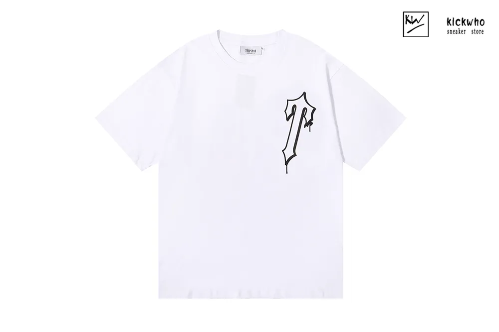 trapstar classic logo t-shirt white