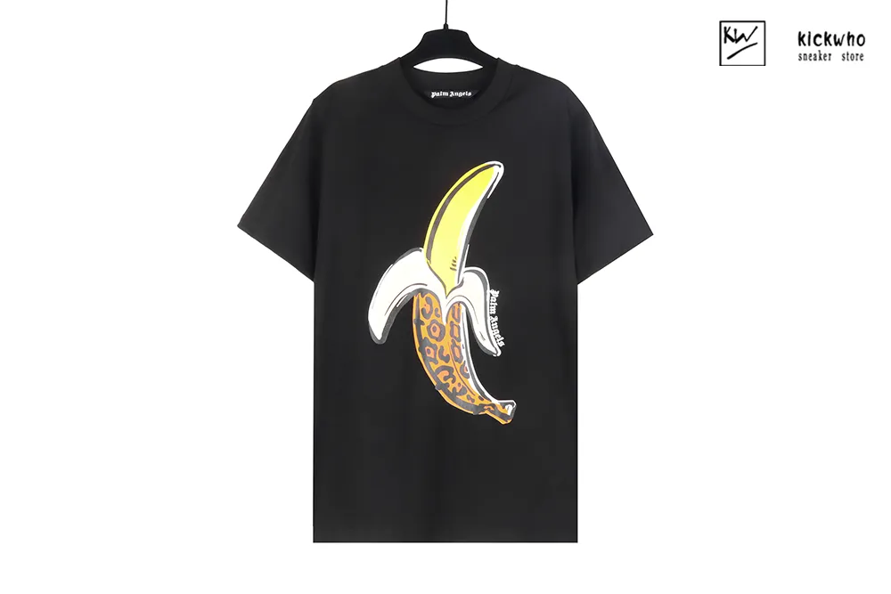 palm angels banana t-shirt black