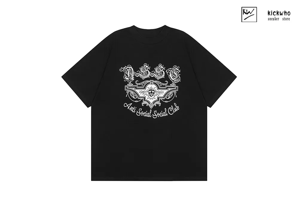 anti social social club sanskrit totem t-shirt black