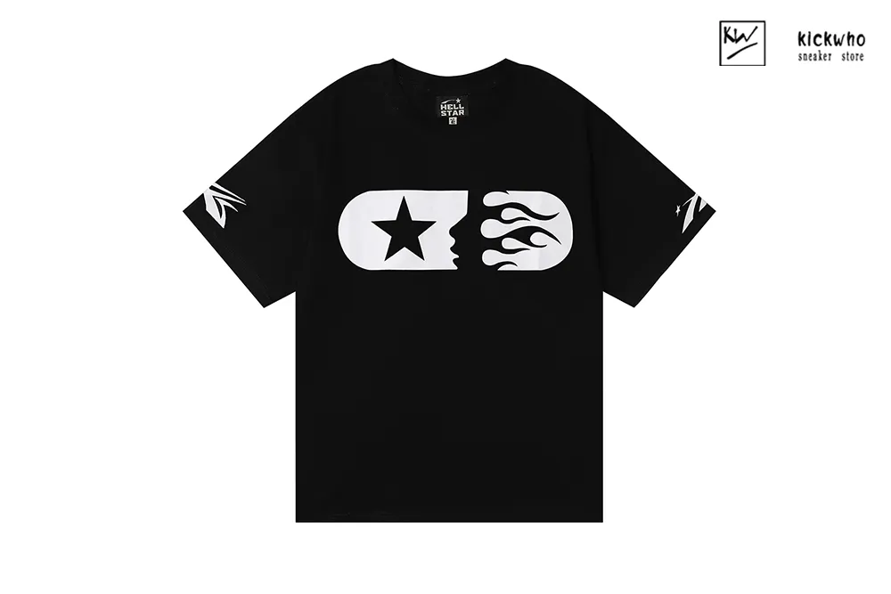 hellstar marathon t-shirt black