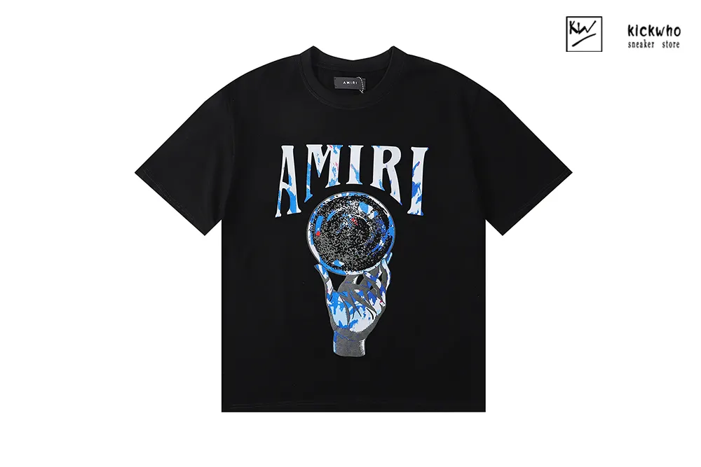 amiri crystal ball t-shirt black