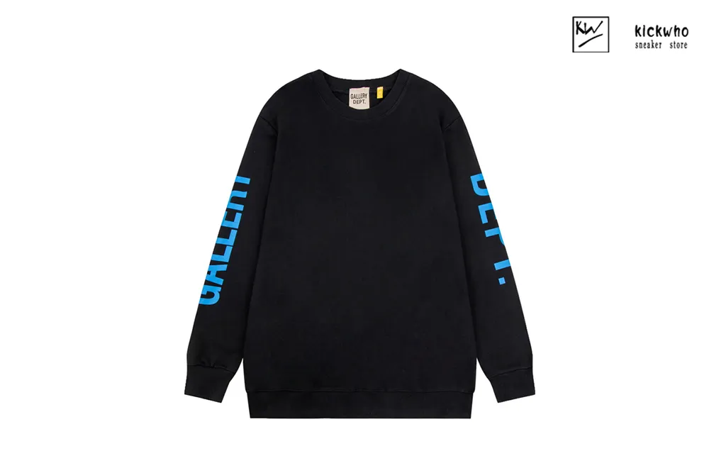 gallery dept printed logo crewneck black