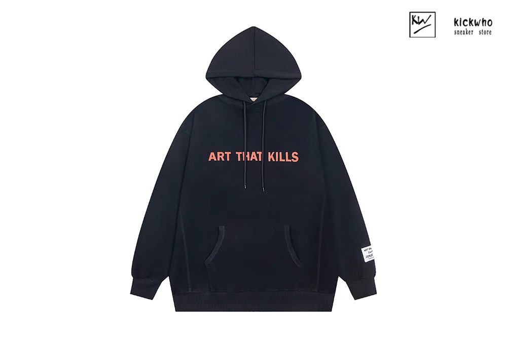 gallery dept atk printed hoodie black