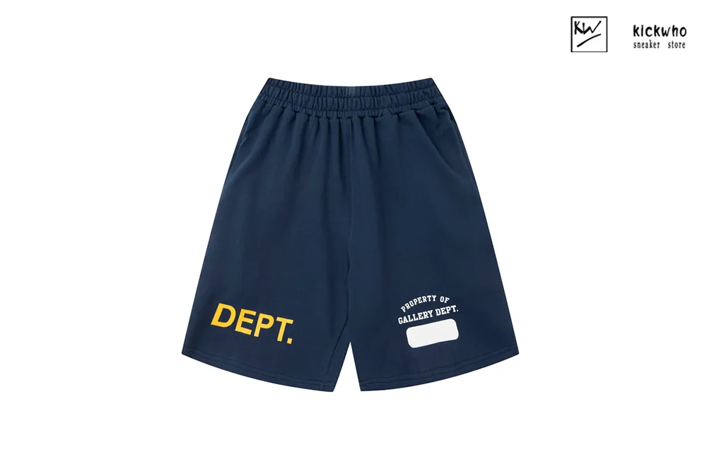 gallery dept basic letter shorts navy