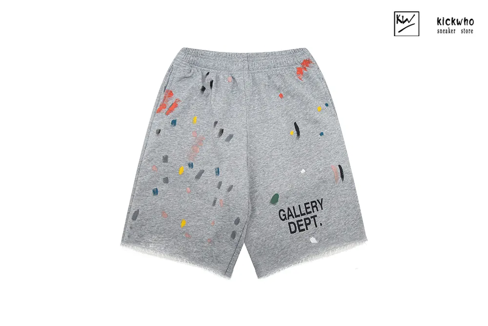 gallery dept graffiti letters shorts grey