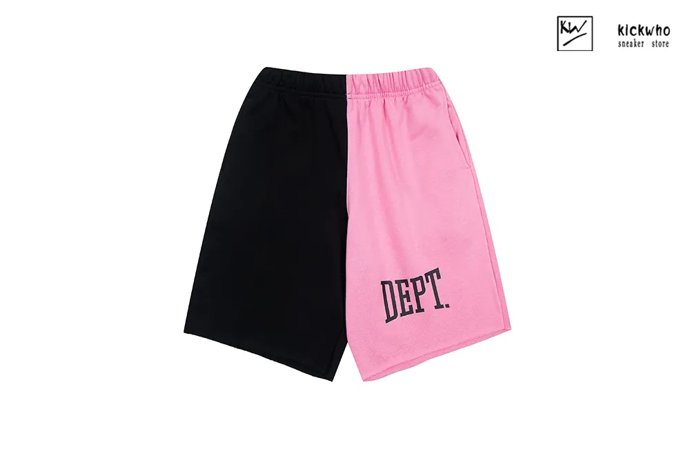 gallery dept splicing shorts pink