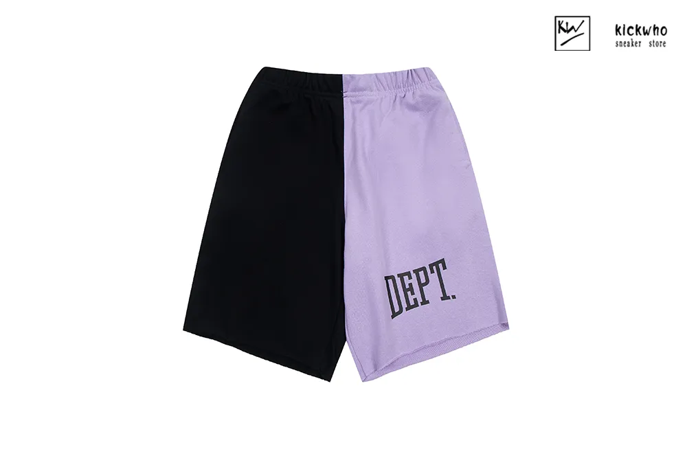 gallery dept splicing shorts purple