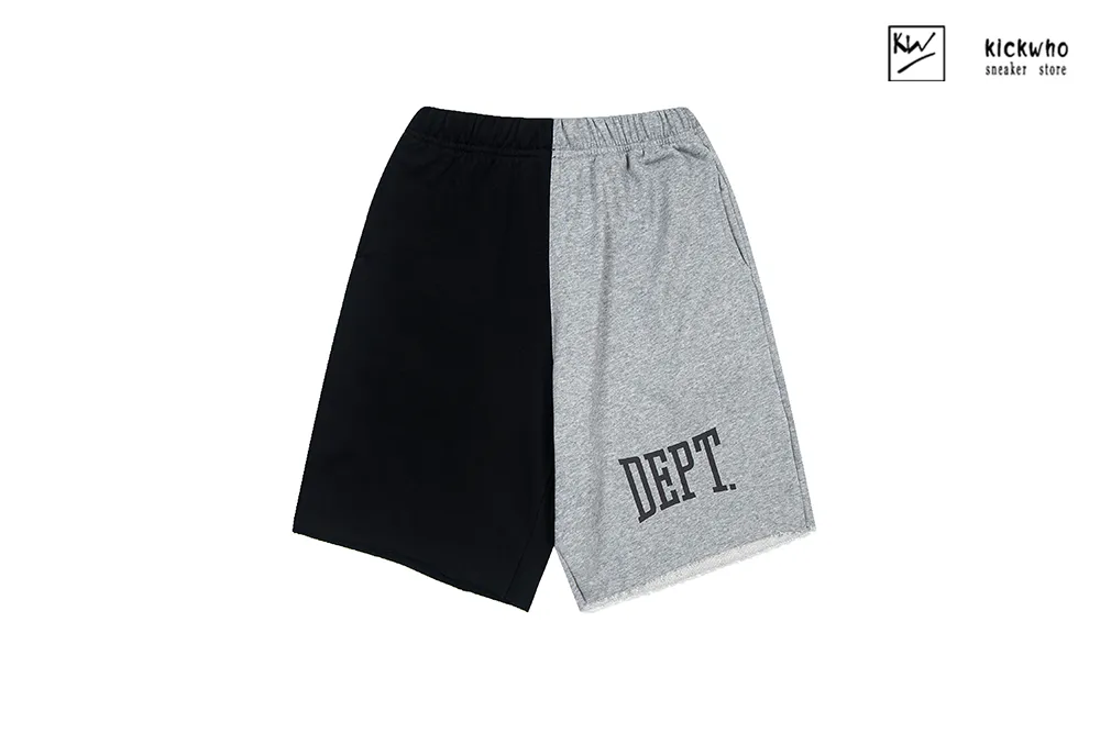 gallery dept splicing shorts grey