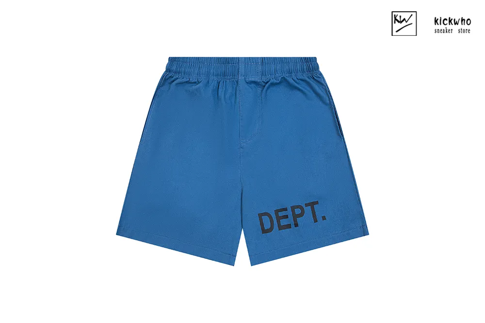 gallery dept basic logo shorts blue