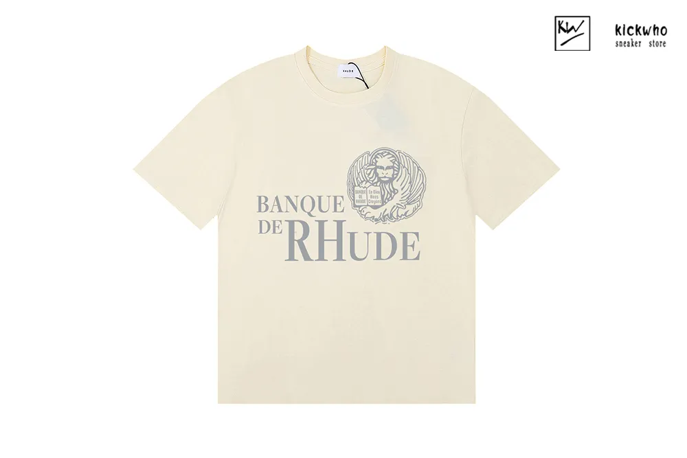 rhude pharaoh t-shirt apricot