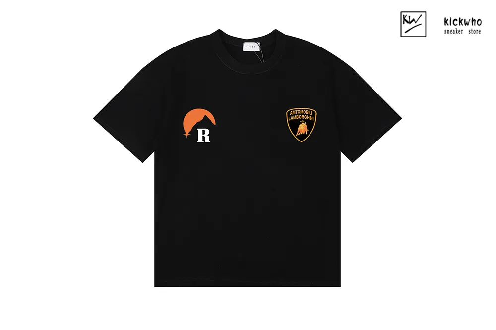 rhude lamborghini limited edition t-shirt black