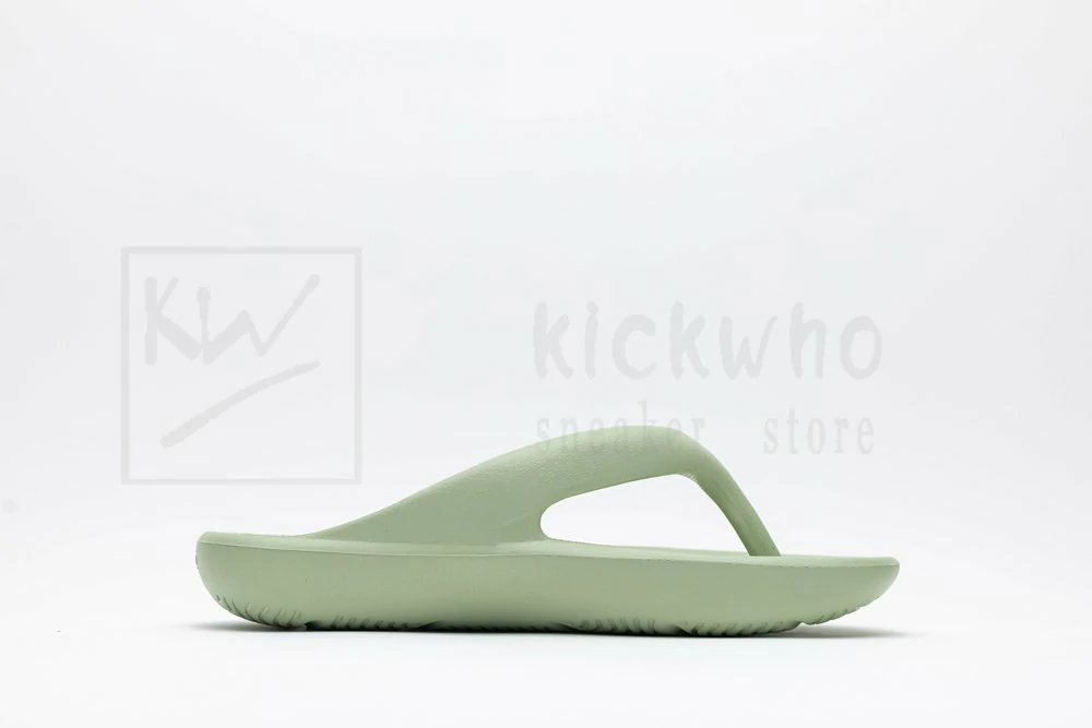 taw & toe x new balance slipper avocado green