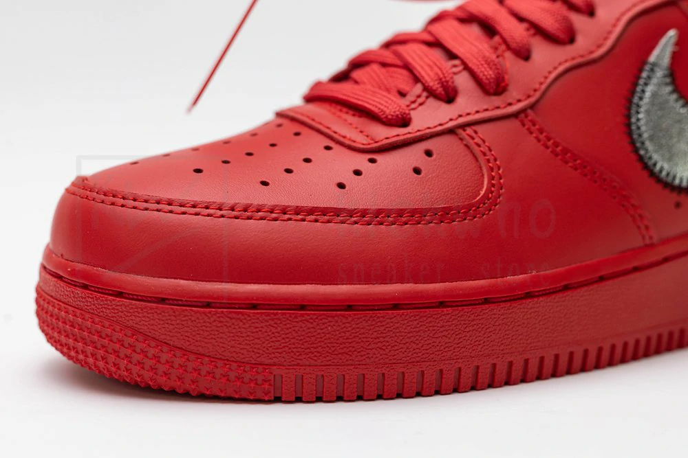 off-white x air force 1 low red