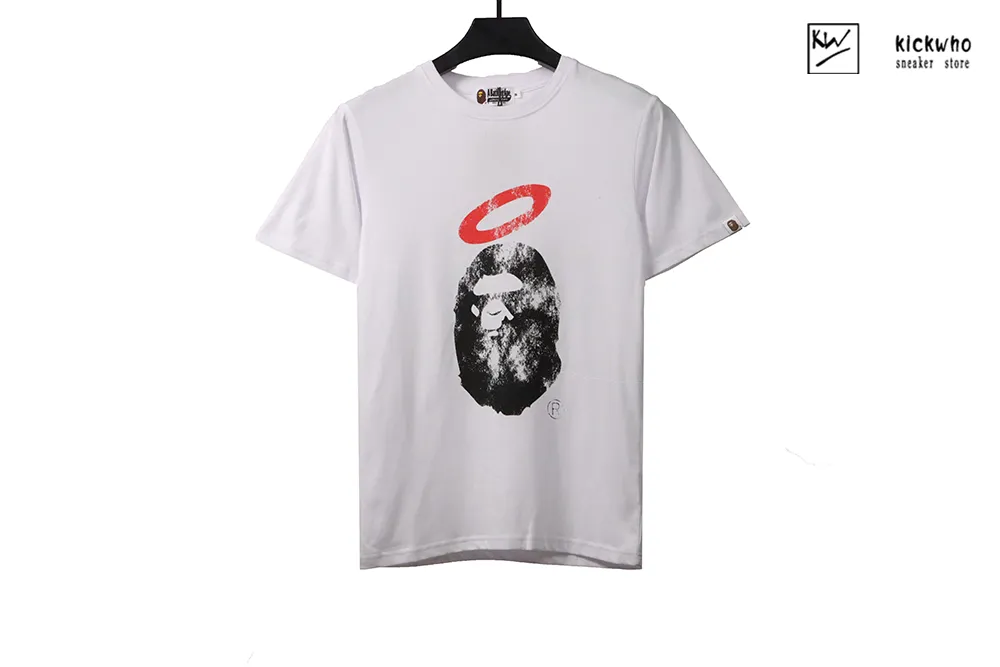 bape x union t-shirt white