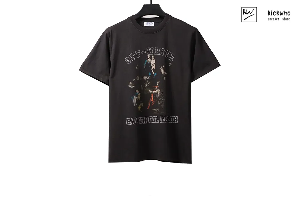 offwhite virgin print t-shirt