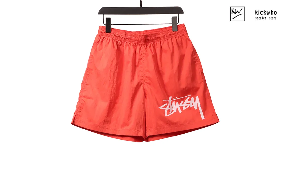 nike x stussy shorts orange