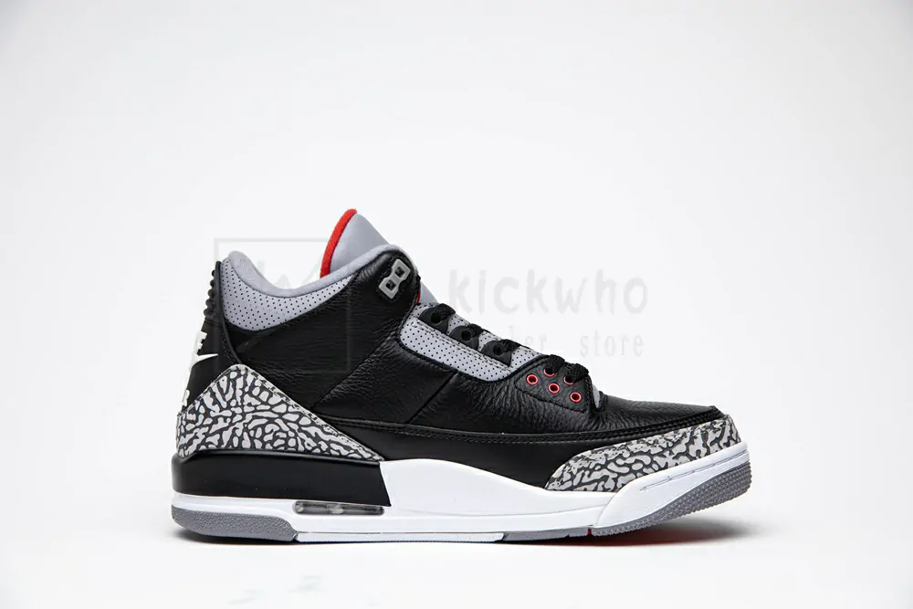 air jordan 3 black cement "godkiller" 854262 001