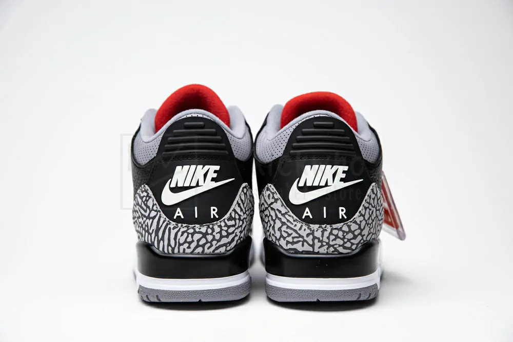 air jordan 3 black cement "godkiller" 854262 001