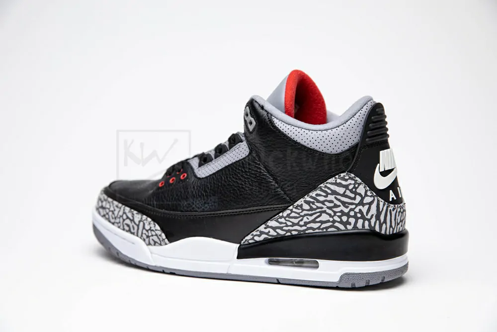 air jordan 3 black cement "godkiller" 854262 001