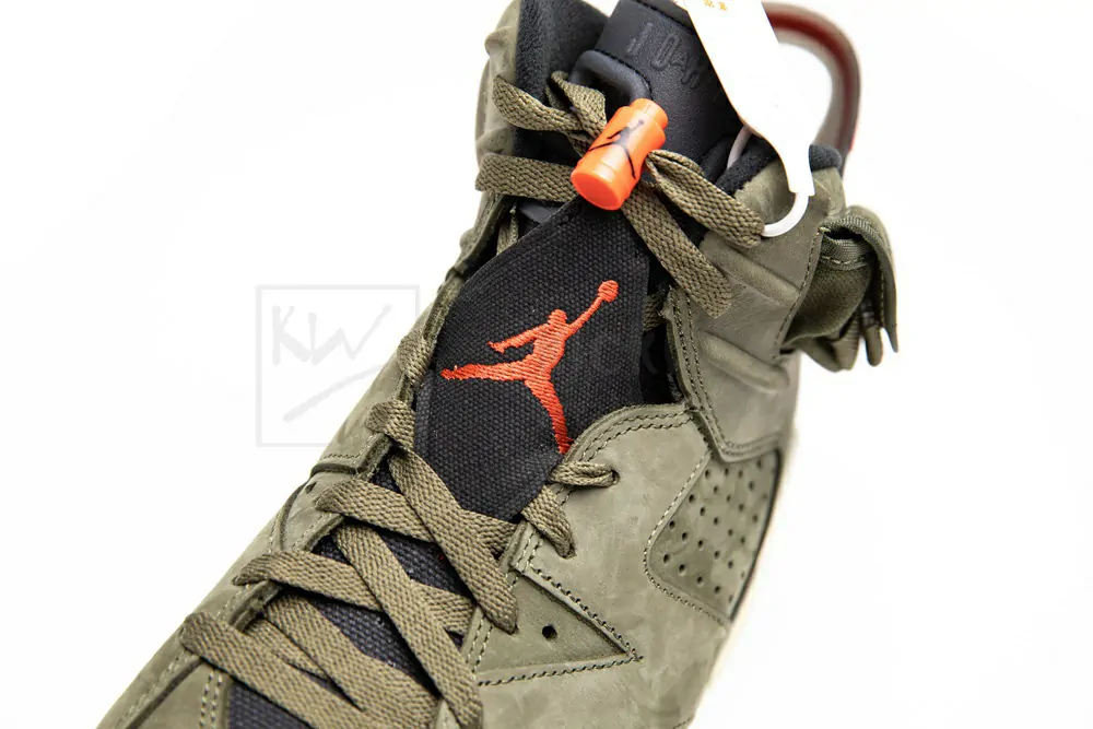 travis scott x air jordan 6 retro"olive" godkiller cn1084 200