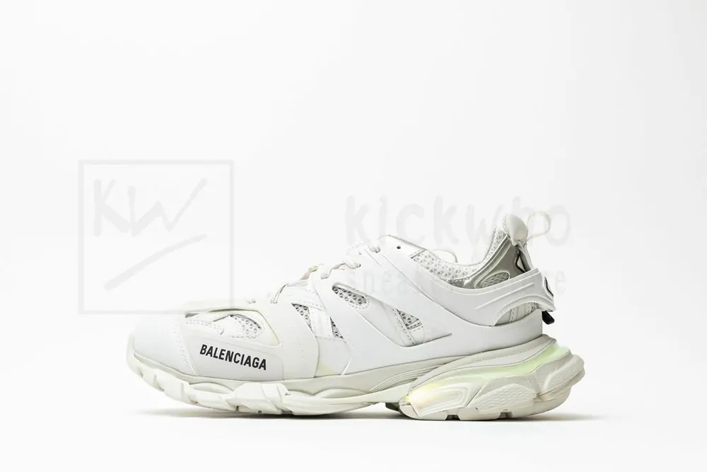 balenciaga track trainer "light grey " with led