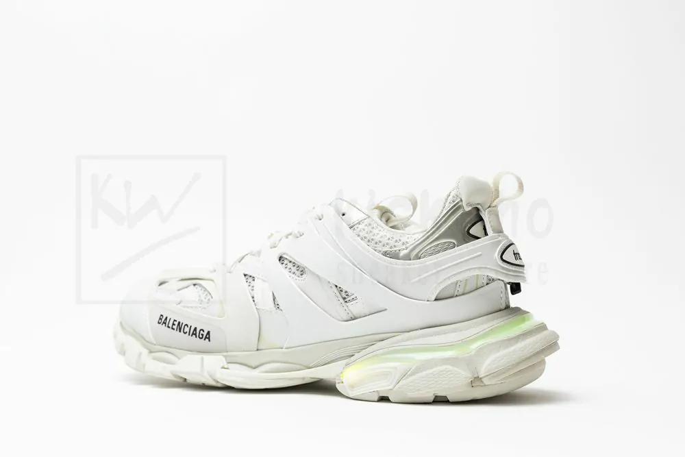 balenciaga track trainer "light grey " with led