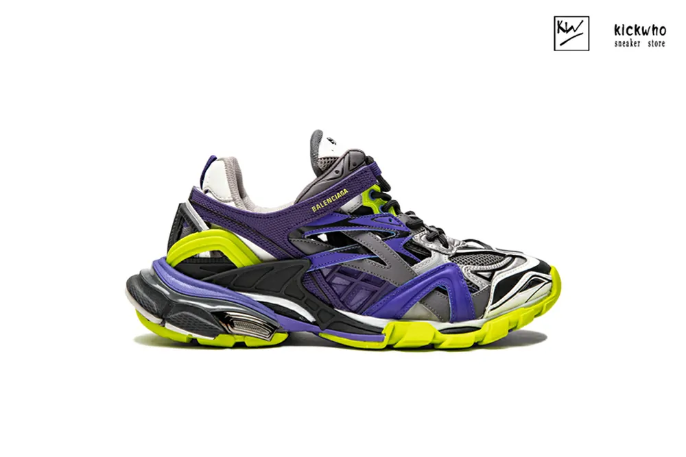 balenciaga track 2 trainer purple yellow 568615 w2gn3 5164