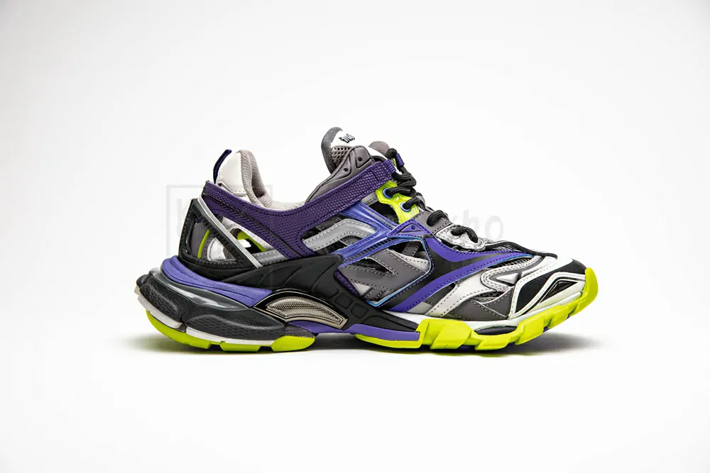 balenciaga track 2 trainer purple yellow 568615 w2gn3 5164